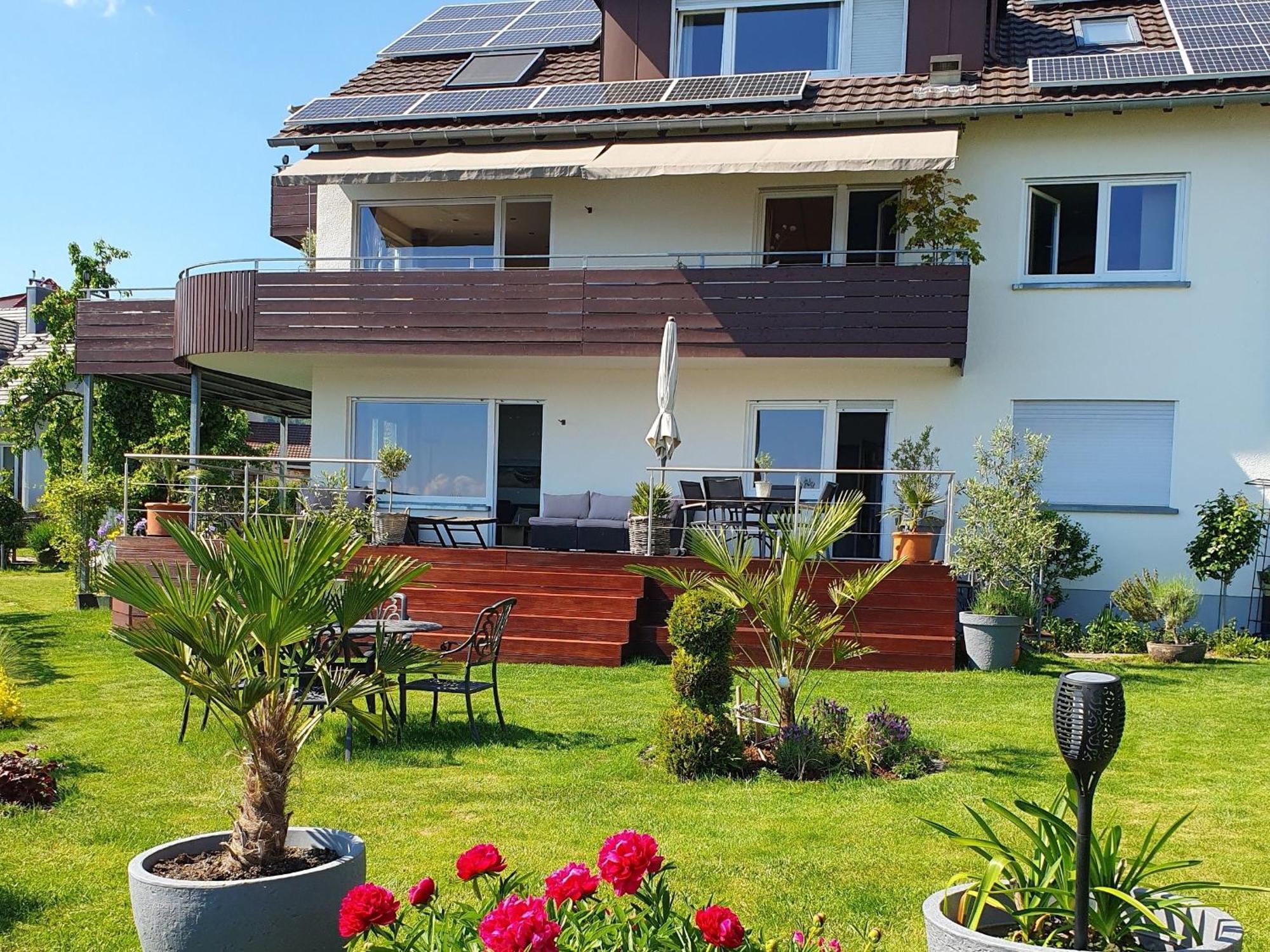 Ferienwohnung Panorama-Seetraum Зиплинген Екстериор снимка