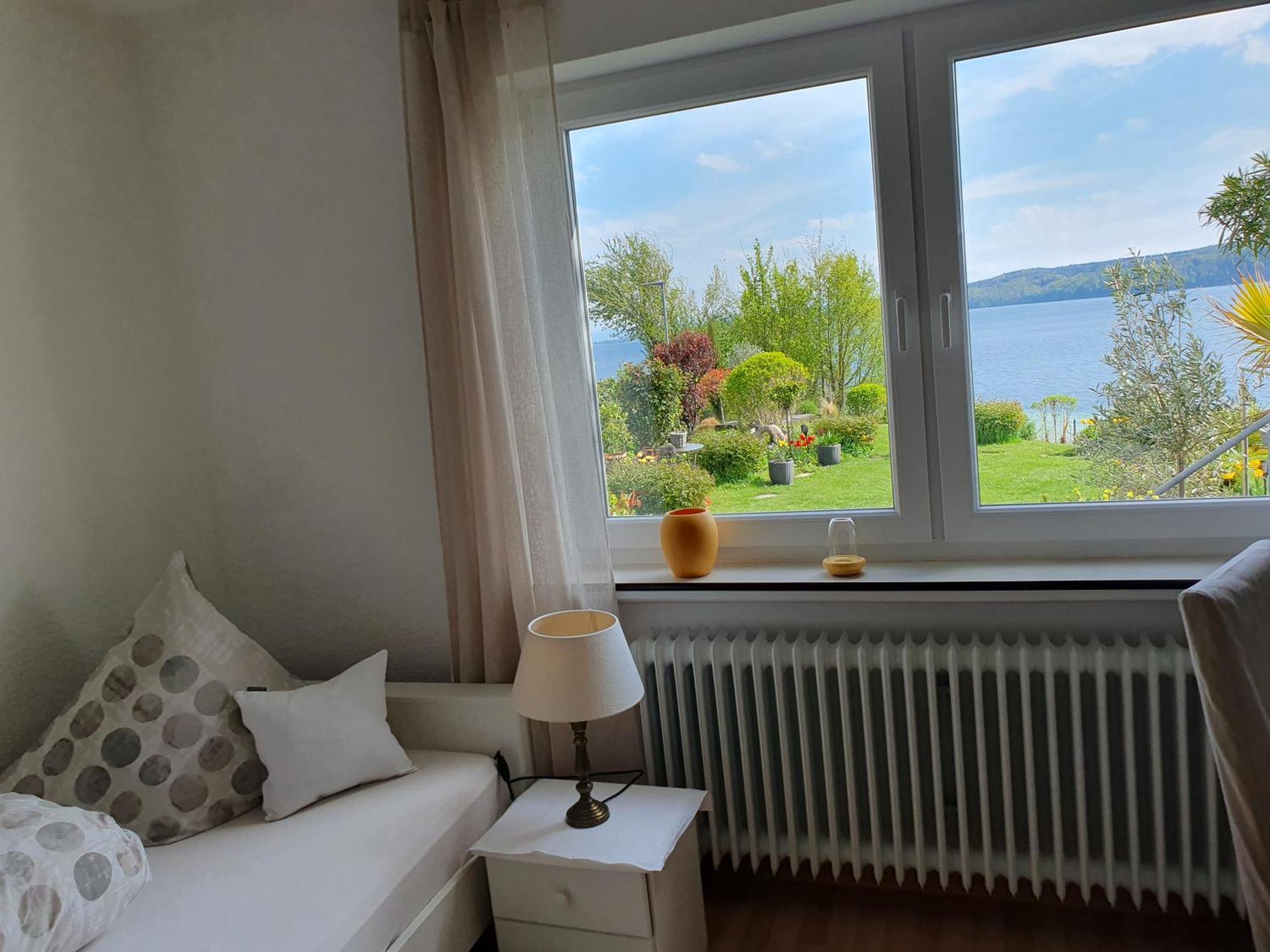 Ferienwohnung Panorama-Seetraum Зиплинген Екстериор снимка